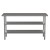 Flash Furniture NH-WT-GU-2460-GG Stainless Steel 18 Gauge Work Table with 2 Undershelves, 60"W x 24"D x 34.5"H, NSF addl-7