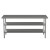 Flash Furniture NH-WT-GU-3072-GG Stainless Steel 18 Gauge Work Table with 2 Undershelves, 72"W x 30"D x 34.5"H, NSF addl-7