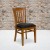 Flash Furniture XU-DGW0008VRT-CHY-BLKV-GG Vertical Slat Back Cherry Wood Chair with Black Vinyl Seat addl-1
