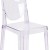 Flash Furniture OW-GHOSTBACK-18-GG Ghost Chair with Oval Back in Transparent Crystal addl-10