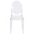 Flash Furniture OW-GHOSTBACK-18-GG Ghost Chair with Oval Back in Transparent Crystal addl-9