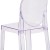 Flash Furniture OW-GHOSTBACK-24-GG Ghost Counter Stool with Oval Back in Transparent Crystal addl-7