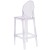 Flash Furniture OW-GHOSTBACK-29-GG Ghost Barstool with Oval Back in Transparent Crystal addl-6