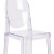 Flash Furniture OW-GHOSTBACK-29-GG Ghost Barstool with Oval Back in Transparent Crystal addl-7
