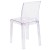 Flash Furniture OW-SQUAREBACK-18-GG Ghost Chair with Square Back in Transparent Crystal addl-6