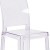 Flash Furniture OW-SQUAREBACK-29-GG Ghost Barstool with Square Back in Transparent Crystal addl-10