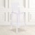 Flash Furniture OW-SQUAREBACK-29-GG Ghost Barstool with Square Back in Transparent Crystal addl-1
