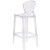 Flash Furniture OW-TEARBACK-29-GG Ghost Barstool with Tear Back in Transparent Crystal addl-3