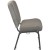 Flash Furniture PCRCB-122 Advantage Signature Elite Tan Speckle Church Chair, 20" Wide addl-2