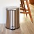 Flash Furniture PF-H008A20-M-GG Round Stainless Steel Soft Close Step Trash Can 5.3 Gallons addl-1