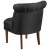 Flash Furniture QY-A01-BK-GG Hercules Kenley Series Black Fabric Tufted Chair addl-2