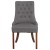 Flash Furniture QY-A08-GY-GG Hercules Paddi Series Gray Fabric Tufted Chair addl-5