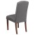 Flash Furniture QY-A18-9325-GY-GG Hercules Grove Park Series Gray Fabric Tufted Parsons Chair addl-5