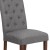 Flash Furniture QY-A18-9325-GY-GG Hercules Grove Park Series Gray Fabric Tufted Parsons Chair addl-6