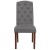 Flash Furniture QY-A18-9325-GY-GG Hercules Grove Park Series Gray Fabric Tufted Parsons Chair addl-8