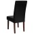 Flash Furniture QY-A37-9061-BKL-GG Black LeatherSoft Panel Back Mid-Century Parsons Dining Chair addl-5