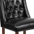 Flash Furniture QY-A91-BK-GG Hercules Preston Series Black LeatherSoft Tufted Parsons Chair addl-4