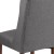 Flash Furniture QY-A91-GY-GG Hercules Preston Series Gray Fabric Tufted Parsons Chair addl-9