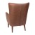 Flash Furniture QY-B235-DBR-GG Dark Brown Faux Leather Traditional Wingback Accent Chair addl-7