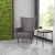 Flash Furniture QY-B235-DGY-GG Dark Gray Dark Brown Faux Leather Traditional Wingback Accent Chair addl-6