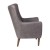Flash Furniture QY-B235-DGY-GG Dark Gray Dark Brown Faux Leather Traditional Wingback Accent Chair addl-8