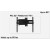 Flash Furniture RA-MP005-GG Full Motion TV Wall Mount - Built-In Level - Fits most TV