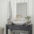 Flash Furniture RH-M001-SRC5676MB-BK-GG Black 22" x 30" Decorative Wall Mirror with Rounded Corners addl-5