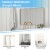 Flash Furniture RH-M001-SRC6191MB-BK-GG Black 24" x 36" Decorative Wall Mirror with Rounded Corners addl-3