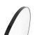Flash Furniture RH-M003-RD60MB-BK-GG 24" Round Black Metal Framed Wall Mirror addl-8