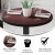 Flash Furniture XU-RD-24-MBT-GG 24" Round Table Top with Black or Mahogany Reversible Laminate Top addl-2