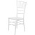 Flash Furniture RSCHI-W Advantage White Resin Chiavari Chair addl-1