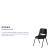 Flash Furniture RUT-12-PDR-BLACK-GG Hercules Kid