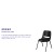 Flash Furniture RUT-14-PDR-BLACK-GG Hercules Kid
