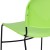 Flash Furniture RUT-188-GN-GG Hercules Green Ultra-Compact Stack Chair with Black Powder Coated Frame addl-12