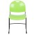 Flash Furniture RUT-188-GN-GG Hercules Green Ultra-Compact Stack Chair with Black Powder Coated Frame addl-9