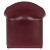 Flash Furniture RUT-238A-BY-GG Hercules Burgundy Full Back Contoured Stack Chair with Gray Powder Coated Sled Base addl-10