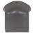 Flash Furniture RUT-238A-GY-GG Hercules Gray Full Back Contoured Stack Chair with Black Powder Coated Sled Base addl-10