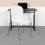 Flash Furniture RUT-3-WH-GG Hercules White Plastic Stack Chair addl-1