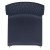 Flash Furniture RUT-438-NY-GG Hercules Navy Full Back Stack Chair with Gray Powder Coated Frame addl-10