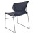 Flash Furniture RUT-438-NY-GG Hercules Navy Full Back Stack Chair with Gray Powder Coated Frame addl-6