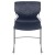 Flash Furniture RUT-438-NY-GG Hercules Navy Full Back Stack Chair with Gray Powder Coated Frame addl-9