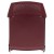 Flash Furniture RUT-498A-BY-GG Hercules Burgundy Stack Chair with Air-Vent Back and Black Powder Coated Sled Base addl-10