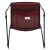 Flash Furniture RUT-498A-BY-GG Hercules Burgundy Stack Chair with Air-Vent Back and Black Powder Coated Sled Base addl-11