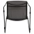 Flash Furniture RUT-498A-GY-GG Hercules Gray Stack Chair with Air-Vent Back and Black Powder Coated Sled Base addl-11
