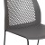 Flash Furniture RUT-498A-GY-GG Hercules Gray Stack Chair with Air-Vent Back and Black Powder Coated Sled Base addl-7