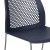 Flash Furniture RUT-498A-NY-GG Hercules Navy Stack Chair with Air-Vent Back and Gray Powder Coated Sled Base addl-7