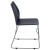 Flash Furniture RUT-498A-NY-GG Hercules Navy Stack Chair with Air-Vent Back and Gray Powder Coated Sled Base addl-8