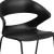Flash Furniture RUT-4-BK-GG Hercules Black Plastic Stack Chair addl-6