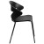 Flash Furniture RUT-4-BK-GG Hercules Black Plastic Stack Chair addl-7