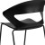Flash Furniture RUT-4-BK-GG Hercules Black Plastic Stack Chair addl-9